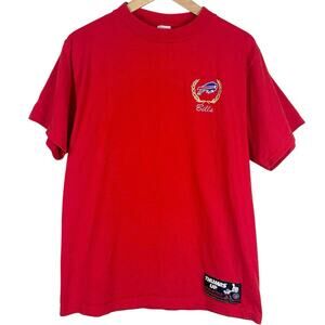 Vintage 90's Buffalo Bills T Shirt NFL Football Memorabilia Large